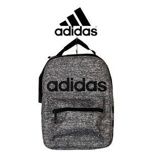NWT Adidas Insulated Santiago Lunch bag black and gray.